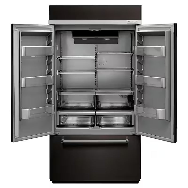 Black Stainless Built-In French Door Refrigerator B6921