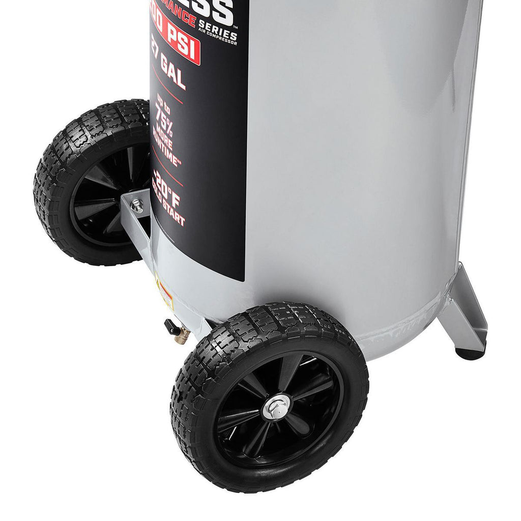 27 Gallon 200 PSI Oil-Free Vertical Air Compressor U688555