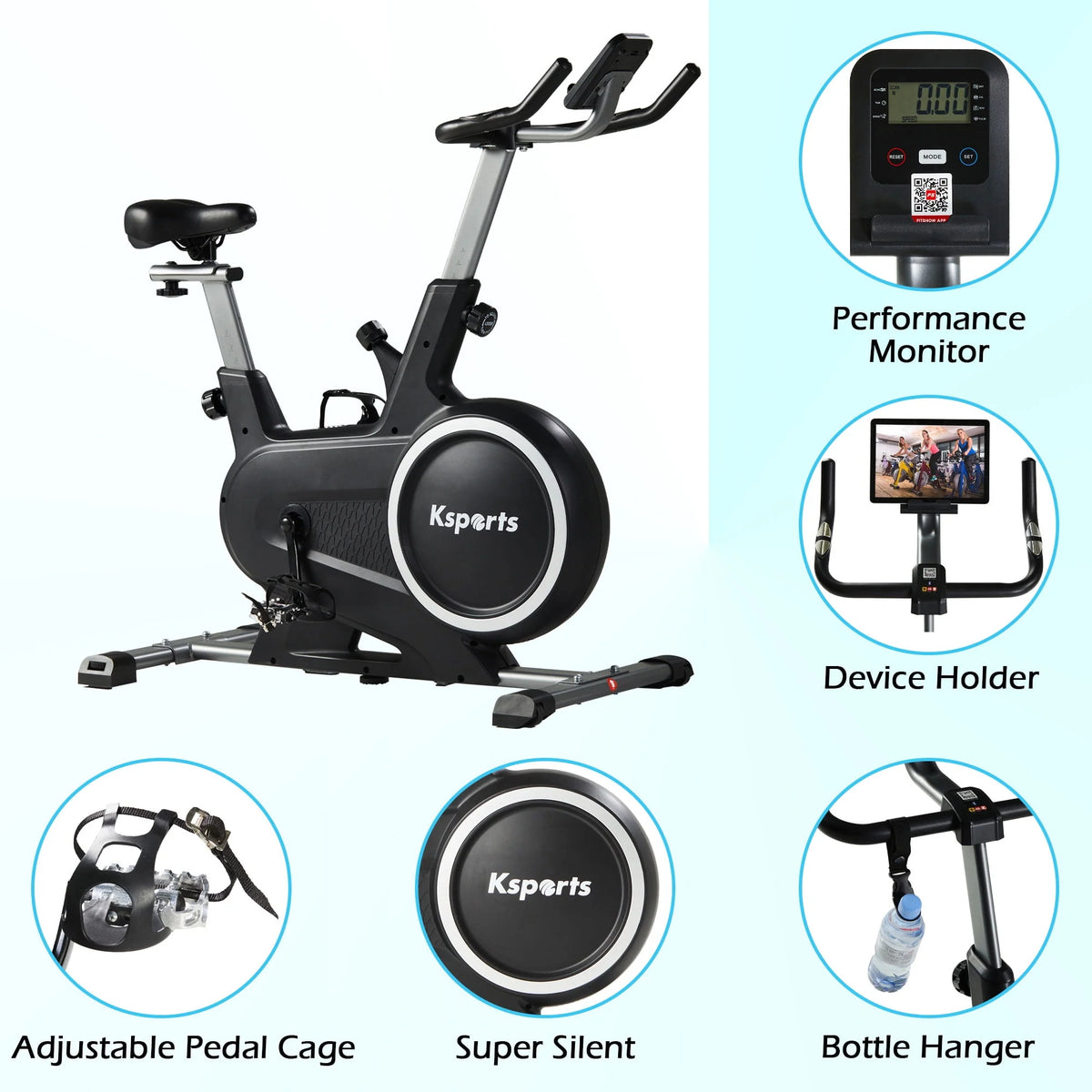 Wool Felt Resistance Exercise Bike T7336
