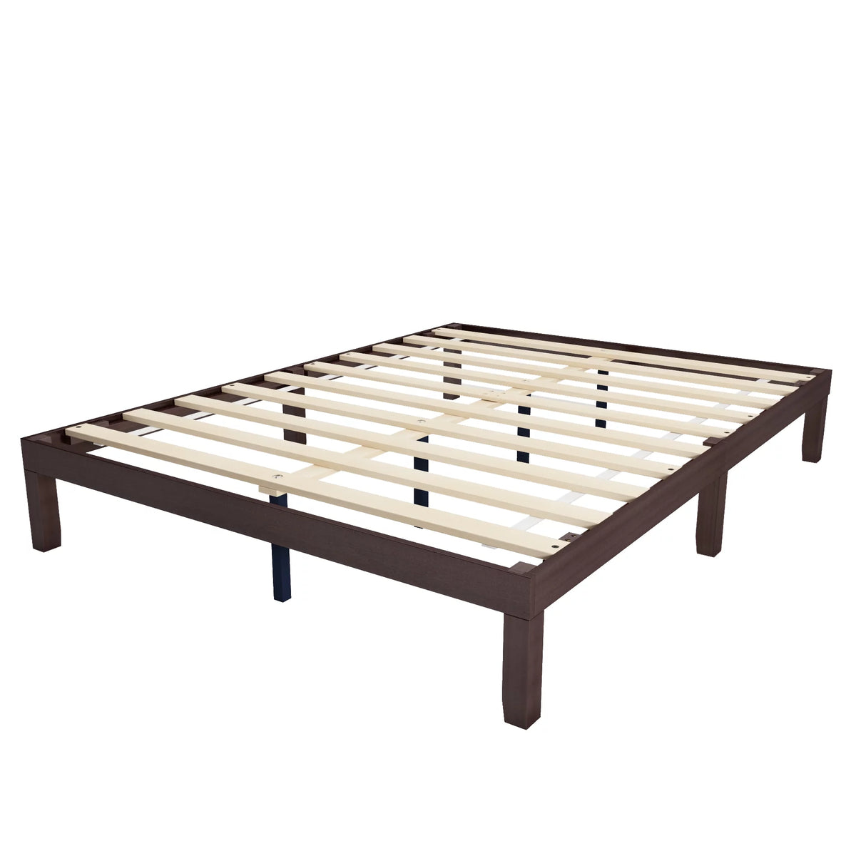 Queen Size Wood Platform Bed Frame K481