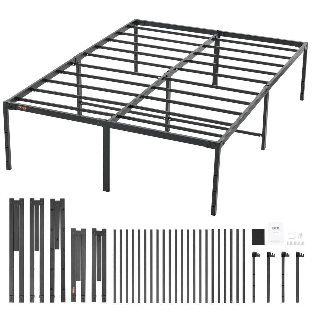 Full Size 18 inch Metal Bed Frame K466889