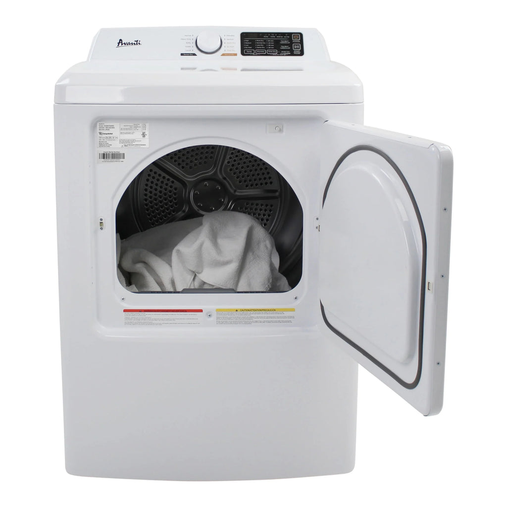 Front Load Gas Vented Clothes Dryer 7.0 Cu. ft. White W8298