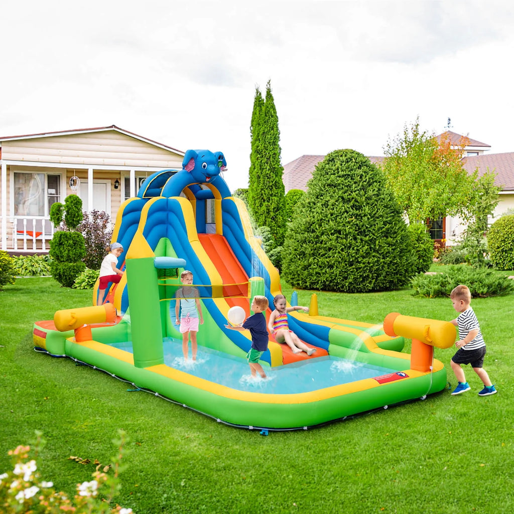 Inflatable Water Slide with 950W Blower L708393