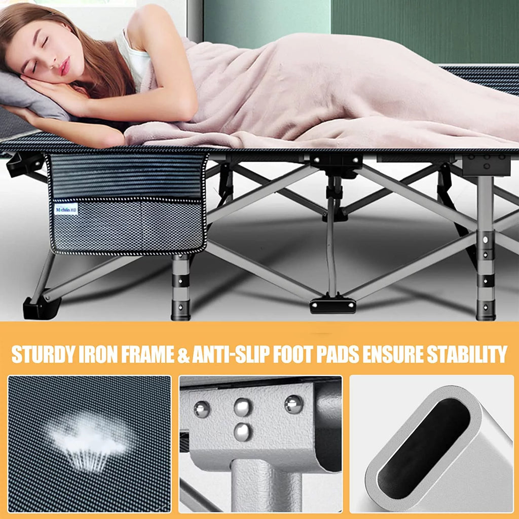 Folding Bed with Mattress and Carrying Bag T8577