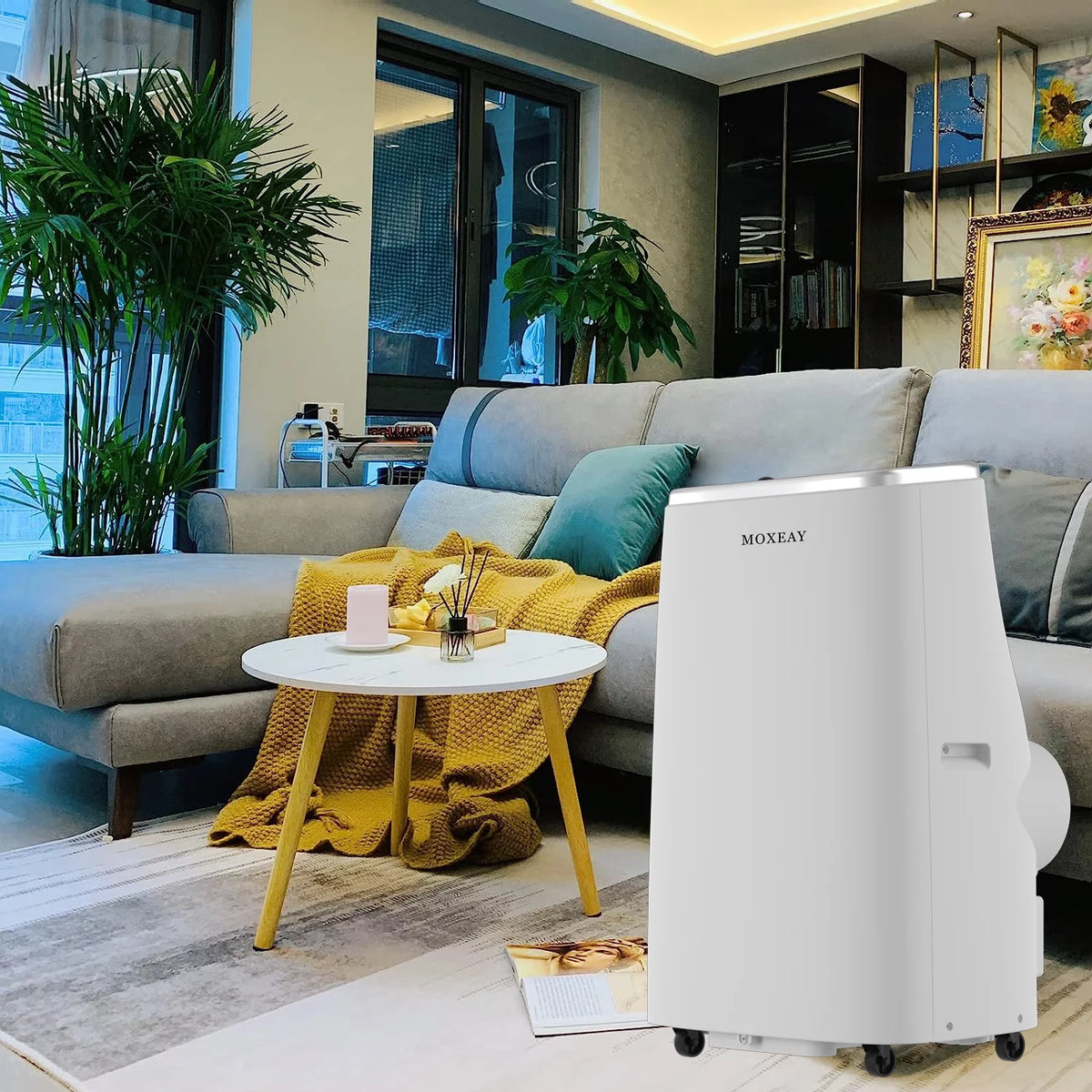 15000 BTU Portable Air Conditioner with Wifi and Remote Control D834771