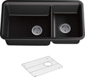 Matte Black 36 Minimum Base Cabinet Width C464