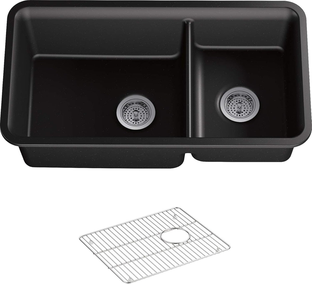 Matte Black 36 Minimum Base Cabinet Width C464
