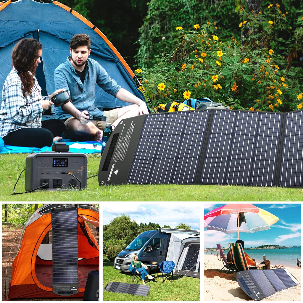 160 Watt Foldable Monocrystalline Waterproof Solar Panel S52372