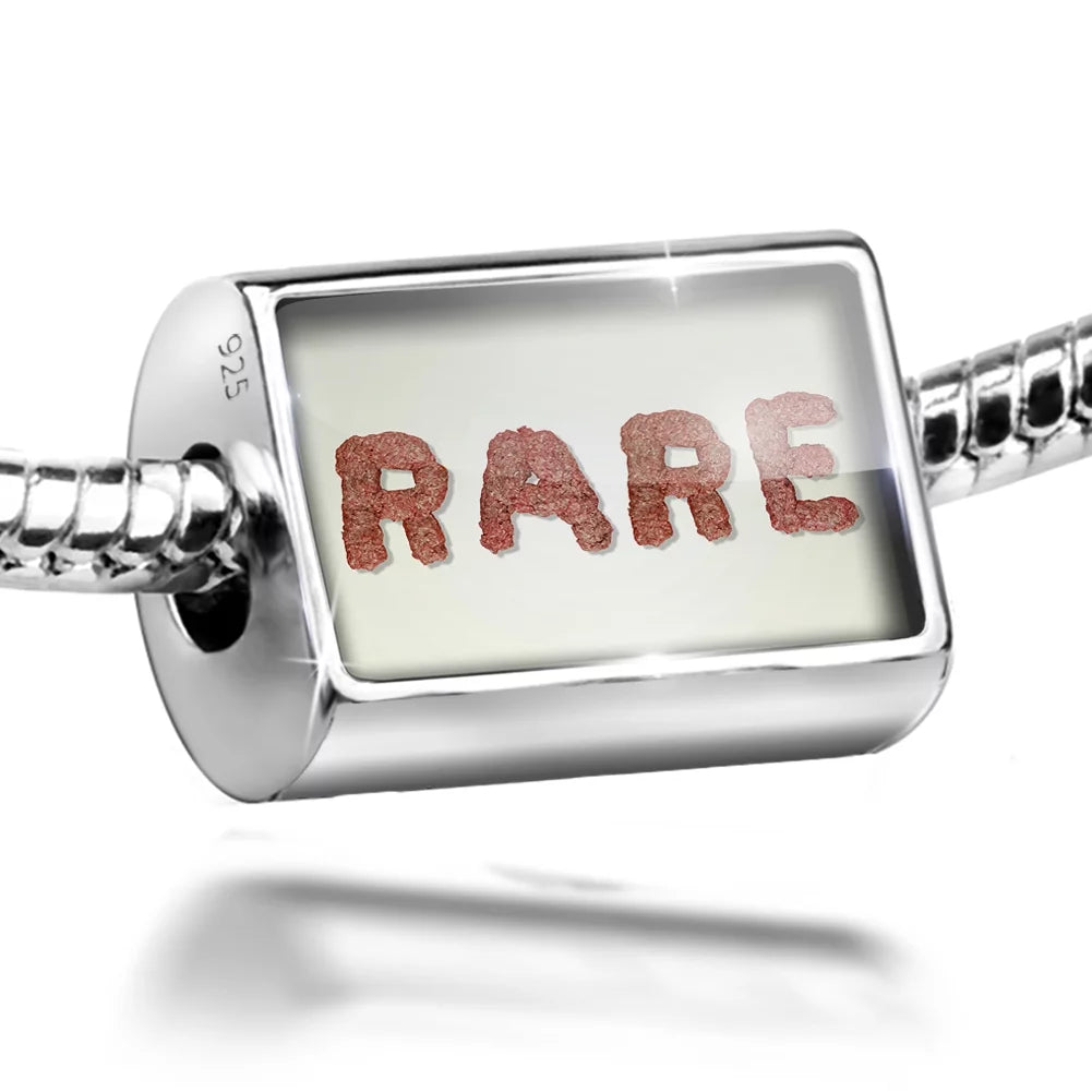 Hamburger 925 Sterling Silver Bead R881