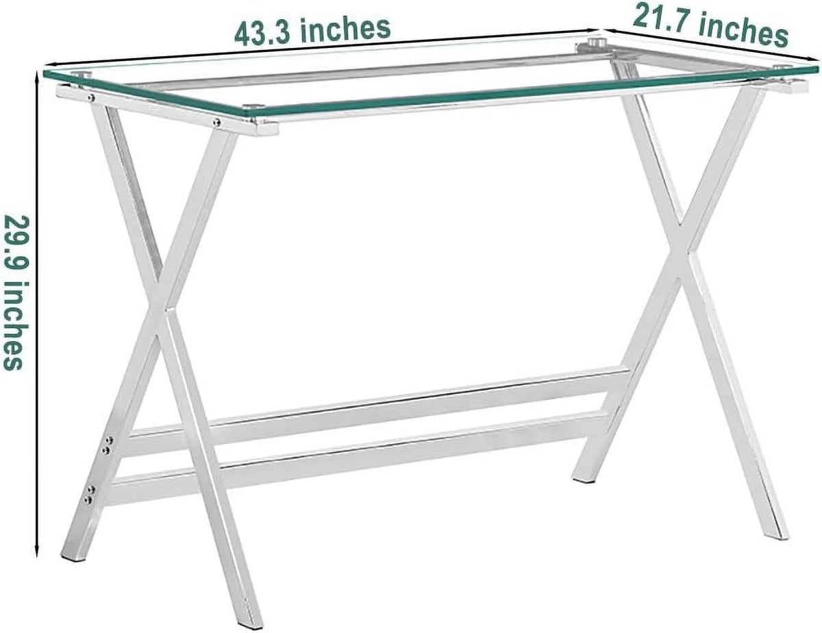 Tempered Computer Gaming Desk L862