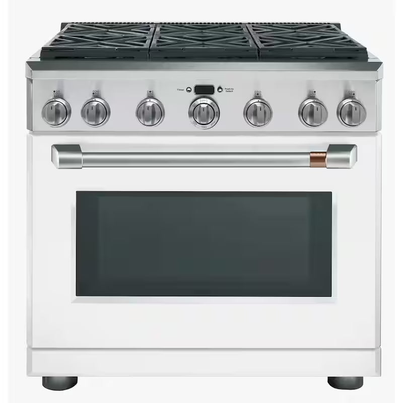 Gas Range Handle and Knob Kit in Brushed Stainless V80710