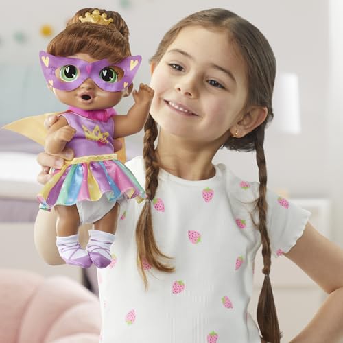 Brown Hair Baby Doll Playset, 11 Inches Q7402