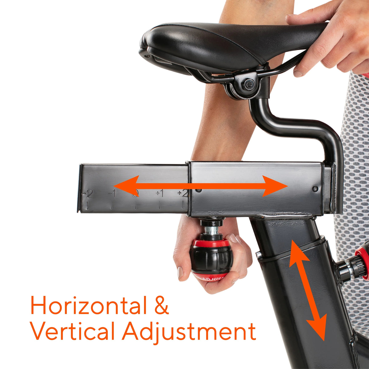 Indoor Cycle with Interchangeable Racing Seat E972