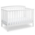 White 4-in-1 Convertible Baby Crib S24442