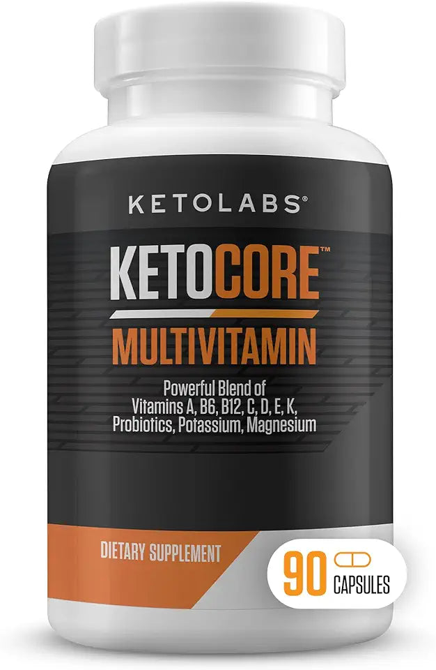 Keto Multivitamin with Magnesium & Potassium 90 Capsules A9088