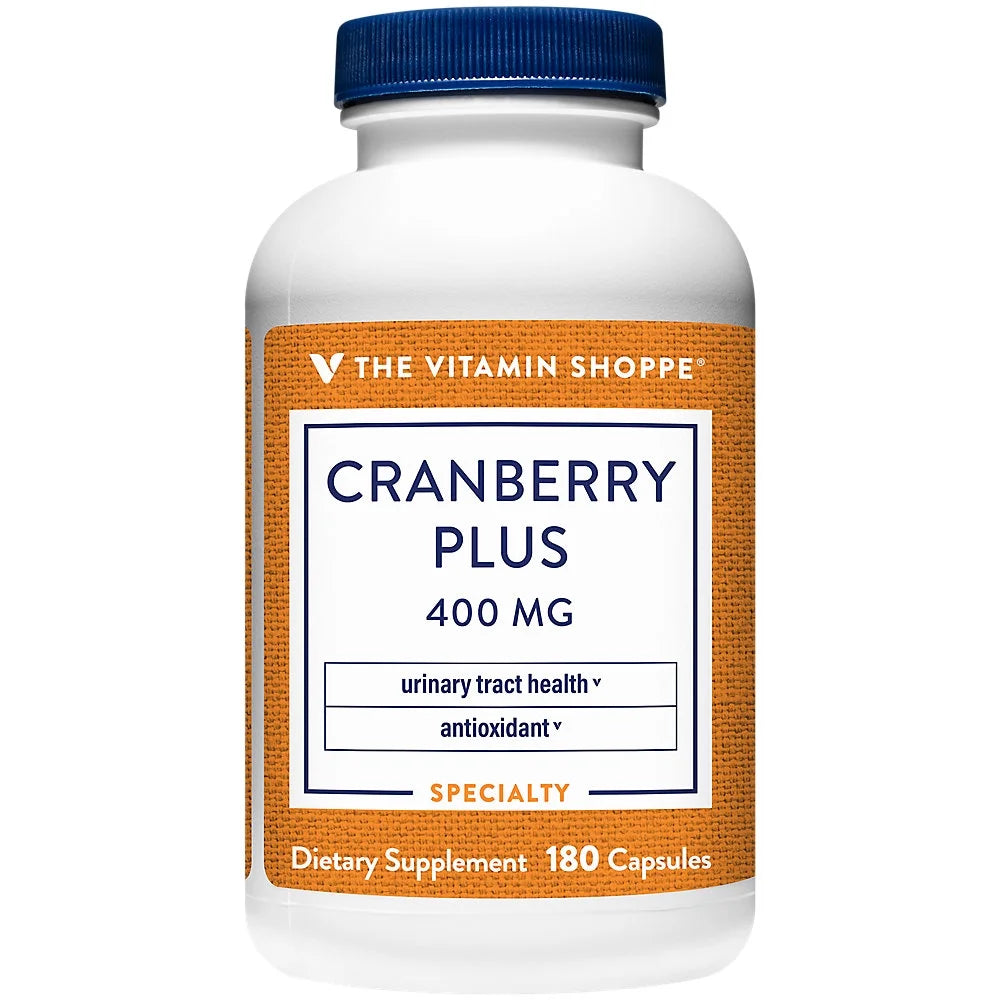 Cranberry 400MG Supplement 180 Capsules R8597