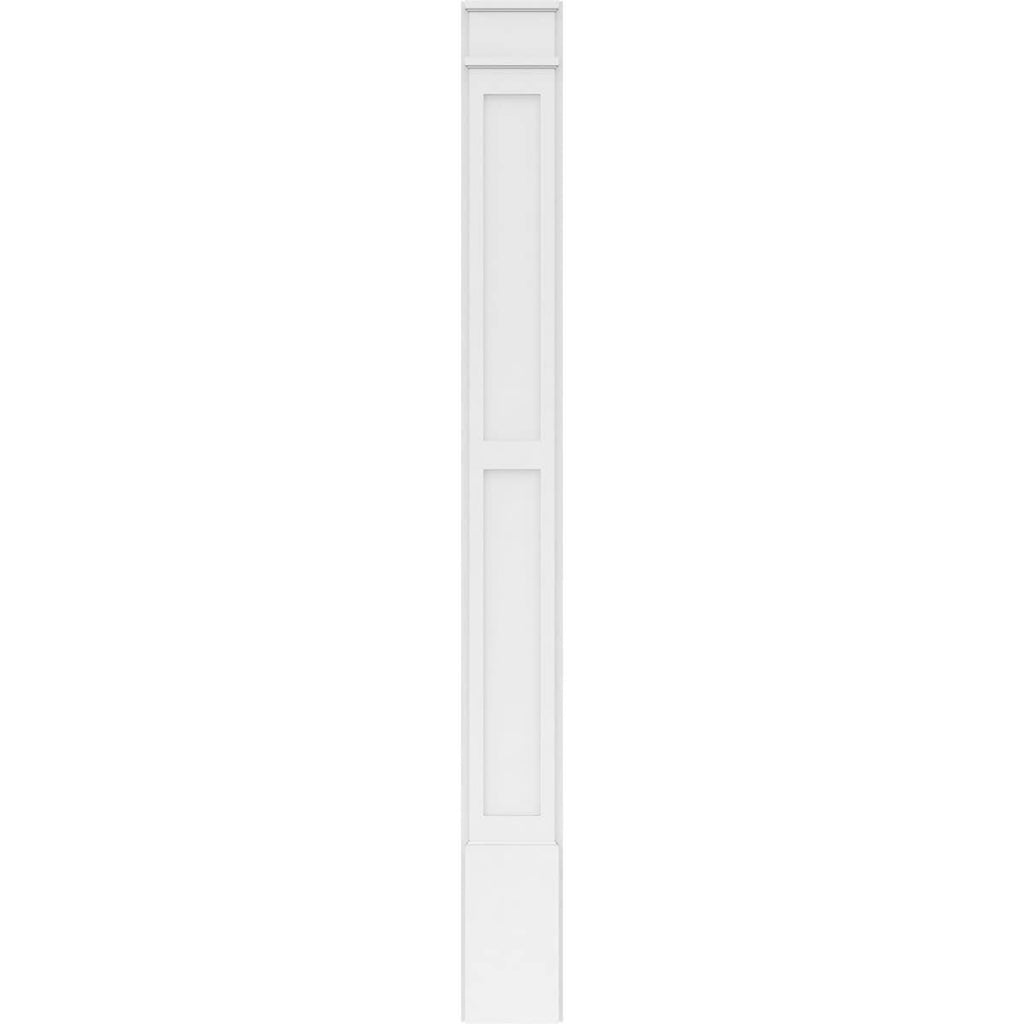 PVC Pilaster with Capital and Base (Pair) B502