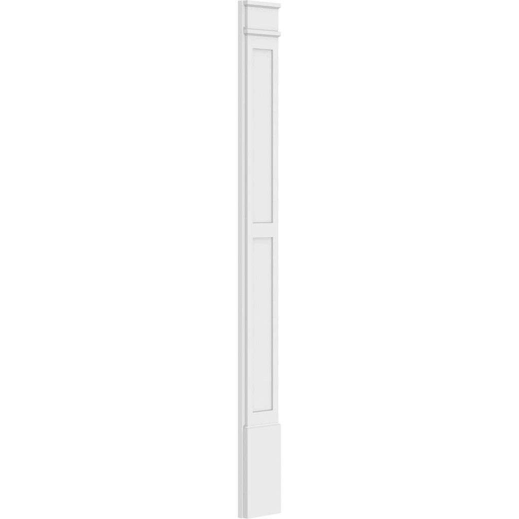 PVC Pilaster with Capital and Base (Pair) B502