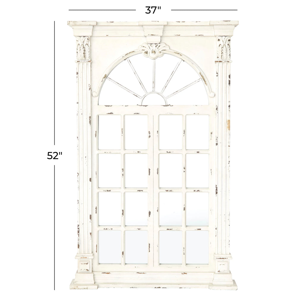 Cream Arched Wall Mirror C827