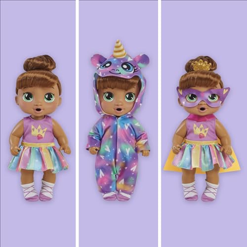 Brown Hair Baby Doll Playset, 11 Inches Q7402