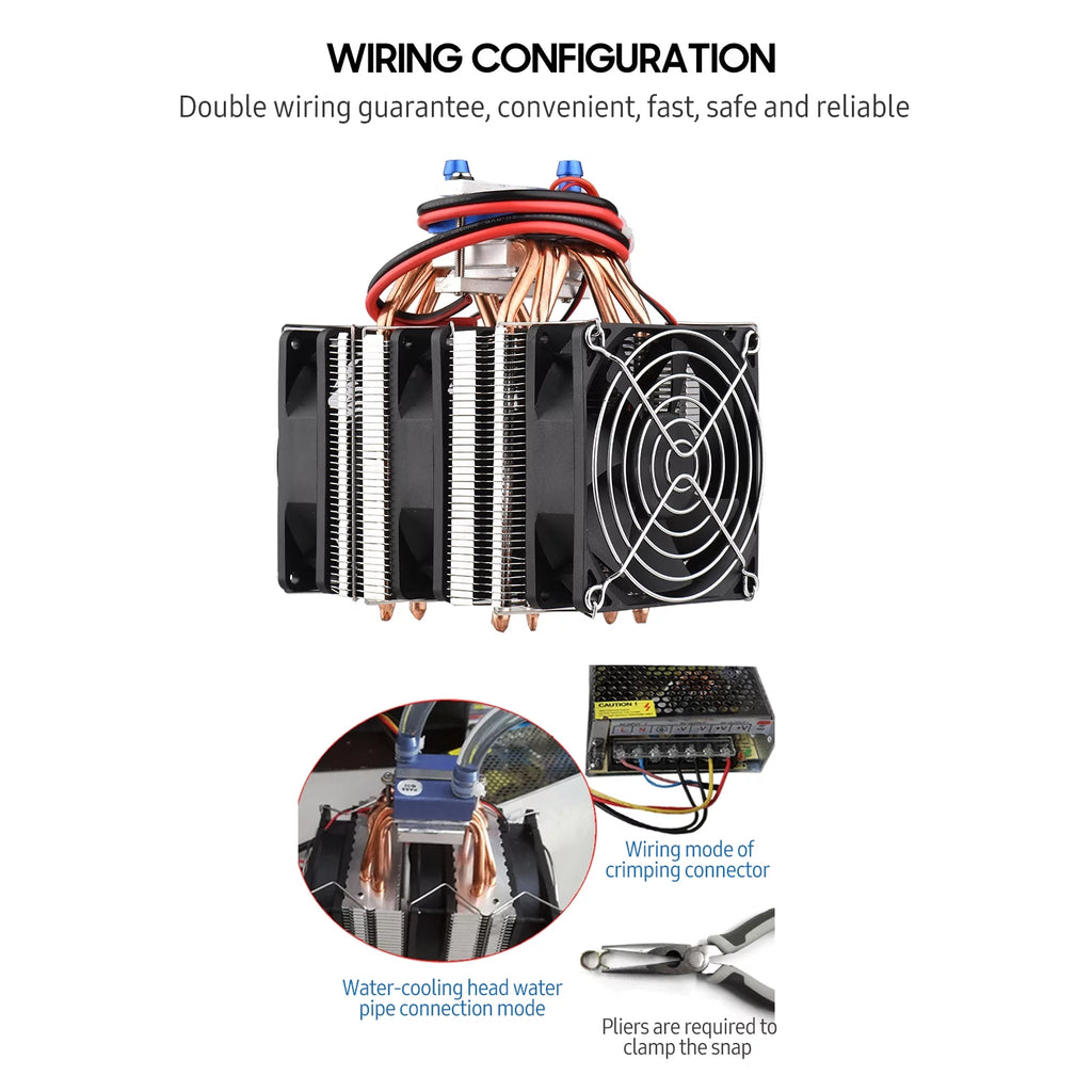 180W Semiconductor Aquarium Chiller for 40 Liters U20750