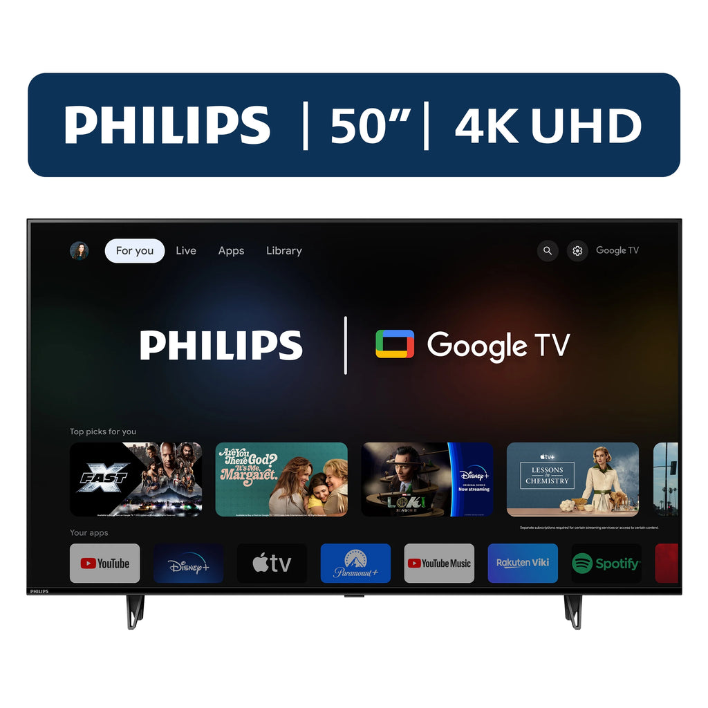 50 Class 4K Ultra HD Google Smart LED TV D2144
