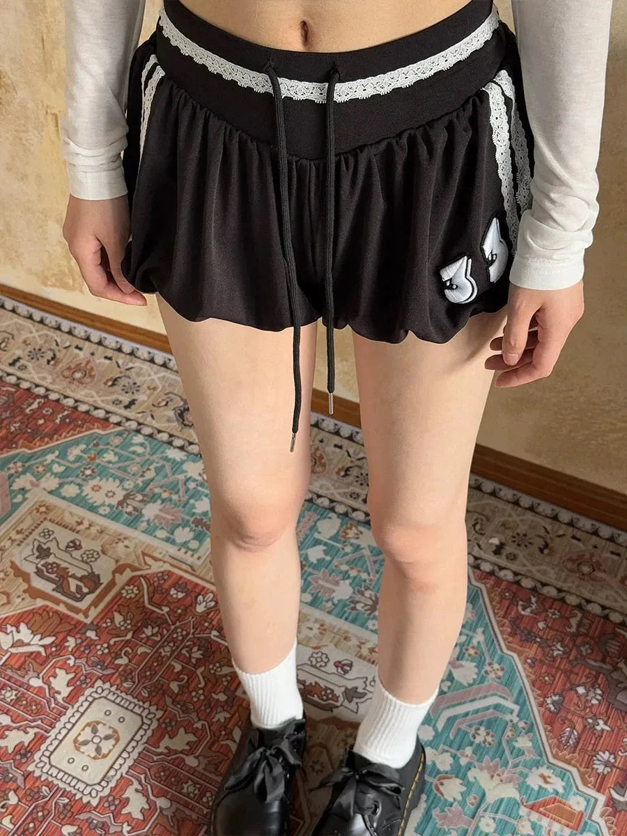 Ruffle Bubble Shorts J309