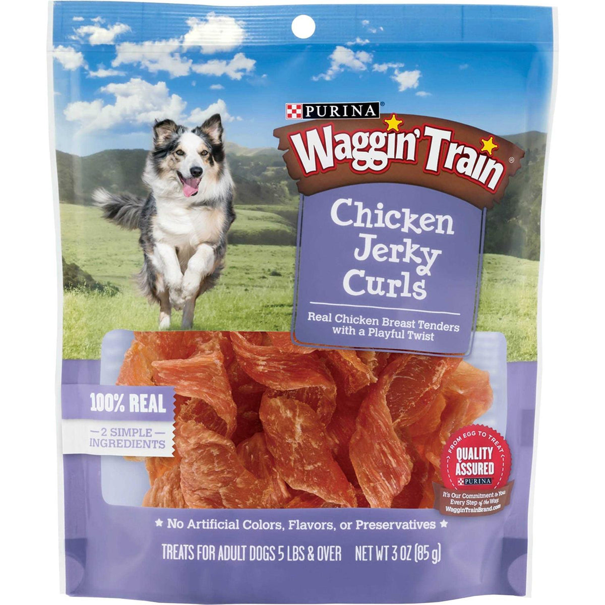 Chicken Jerky Curls Dog Treats G49036