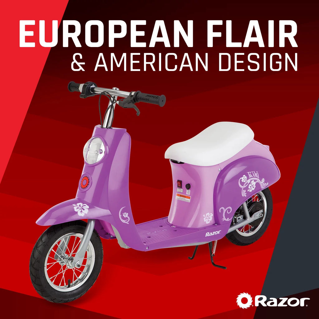 Purple Electric Scooter M2640