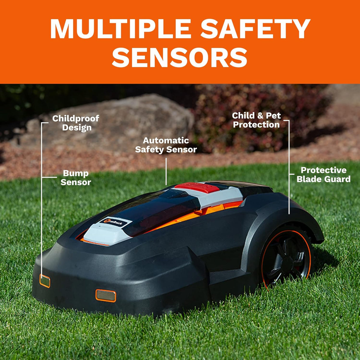 Robot Lawn Mower 9.5inch Cutting Width Brushless Motor X308087