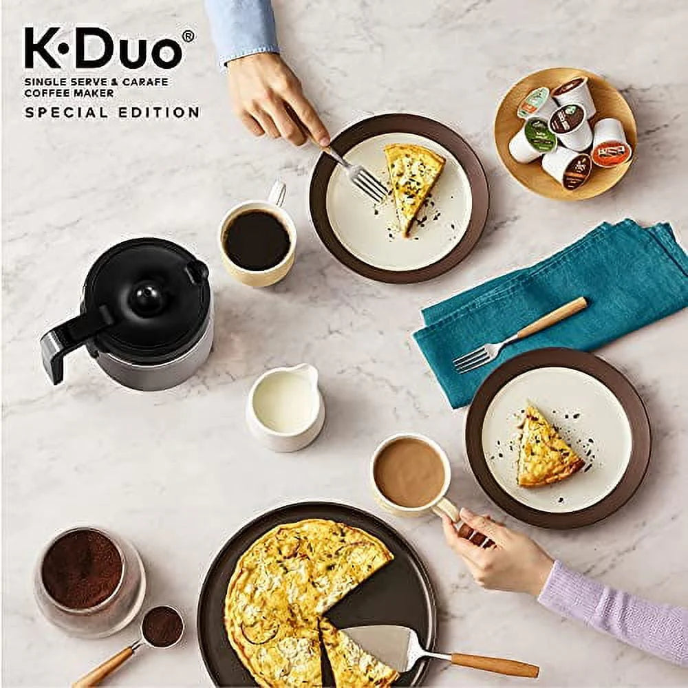 Single Serve K-Cup Pod & Carafe Coffee Maker F843