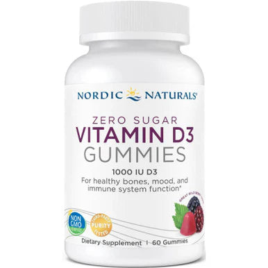 Vitamin D3 Zero Sugar Gummies 60 gummies Z959