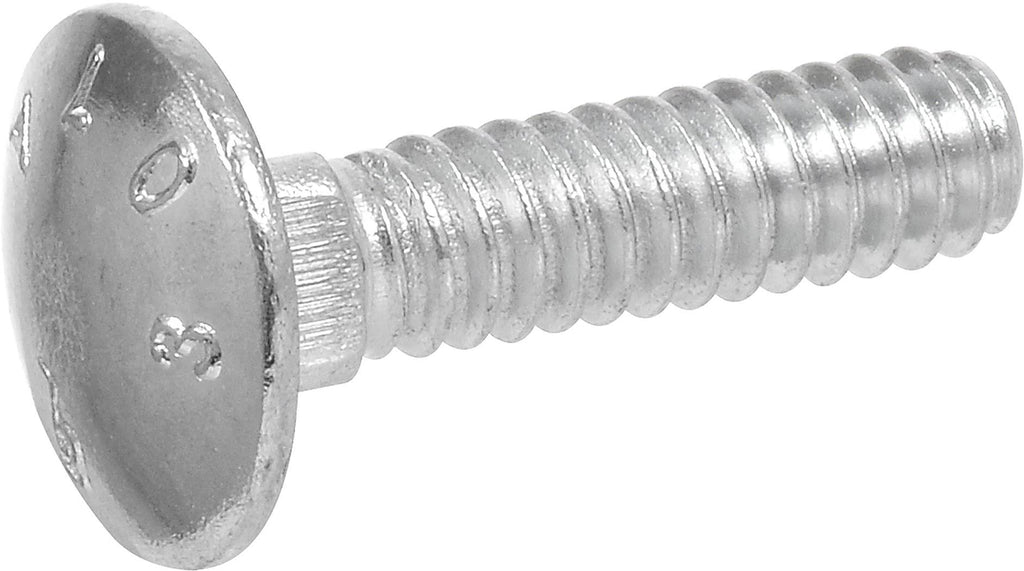 1/4 x 8-Inch Zinc-Plated Steel Carriage Bolt 100-Pack A692307