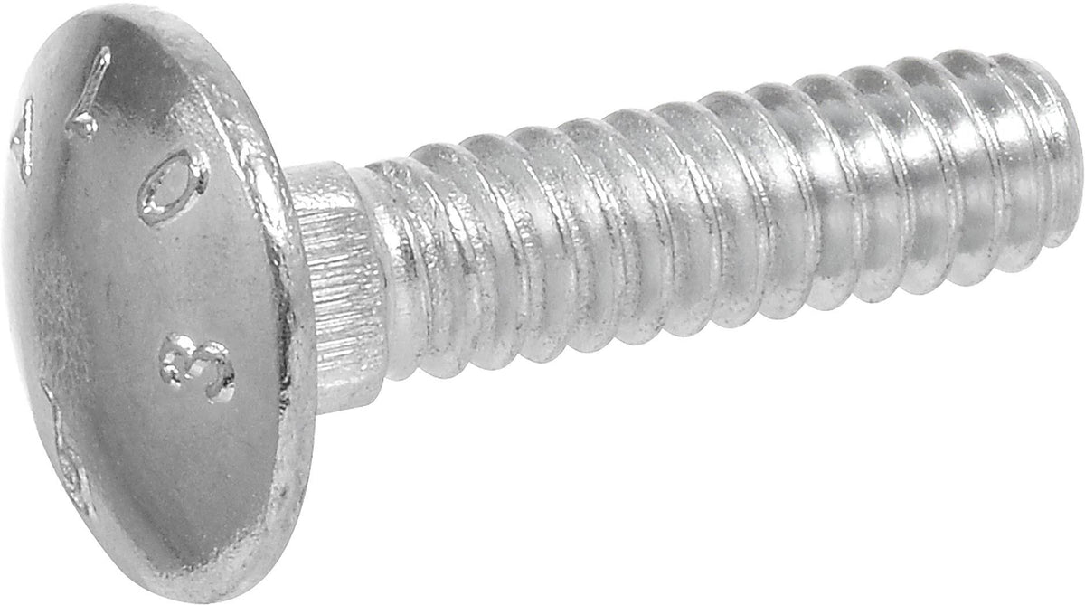 1/4 x 8-Inch Zinc-Plated Steel Carriage Bolt 100-Pack A692307