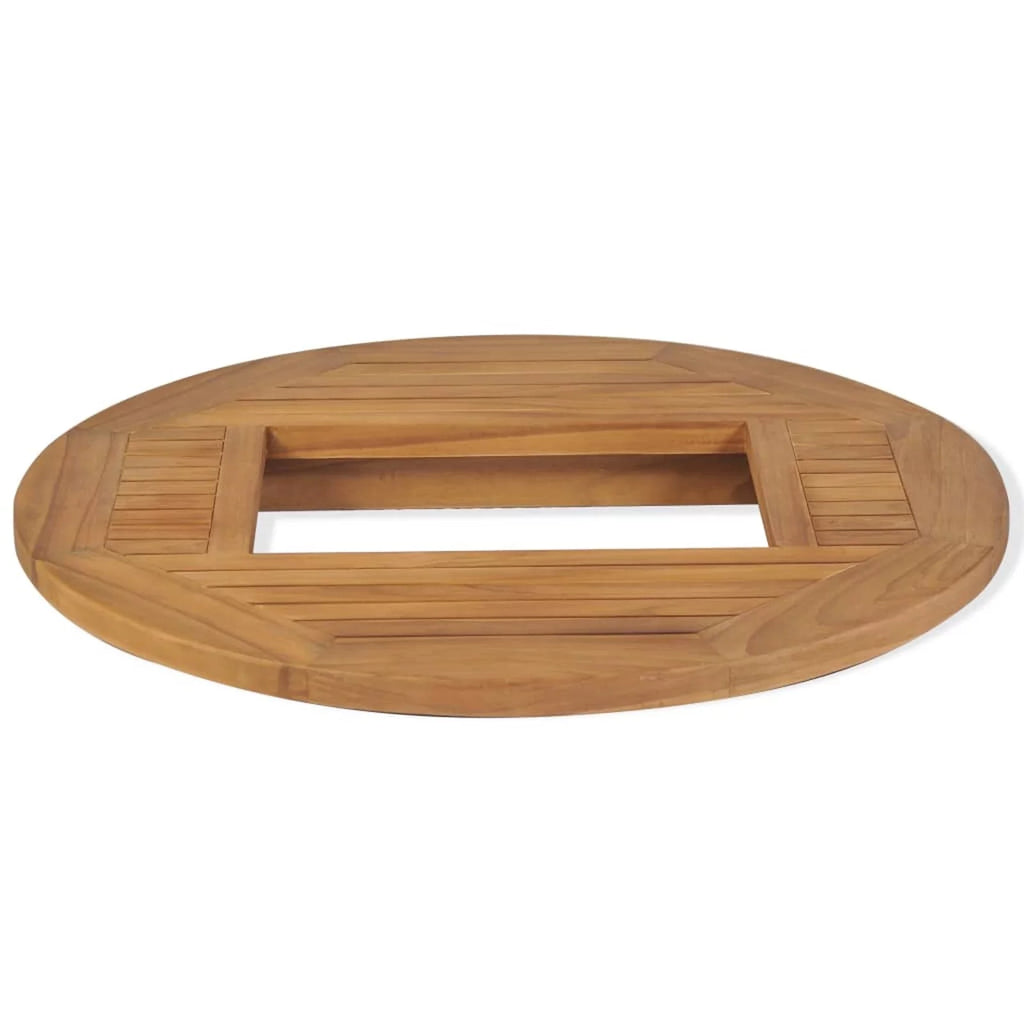 Crate Tabletop Teak 27.6" Z575