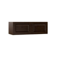 Espresso Brown Wall Bridge Kitchen Cabinet X7743