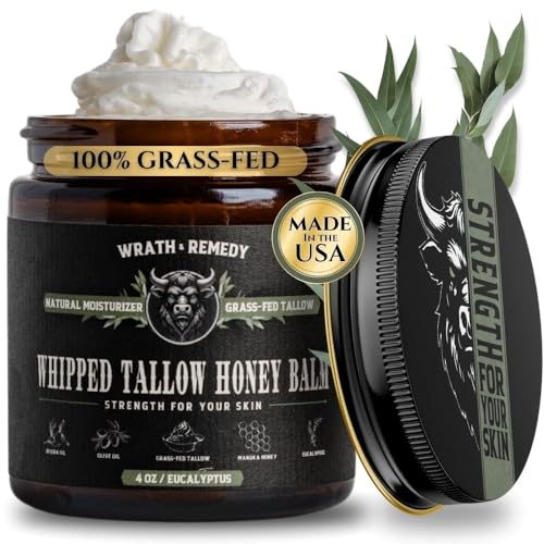 Handmade Whipped Organic Beef Tallow for Skin 4 OZ Unscented P529355