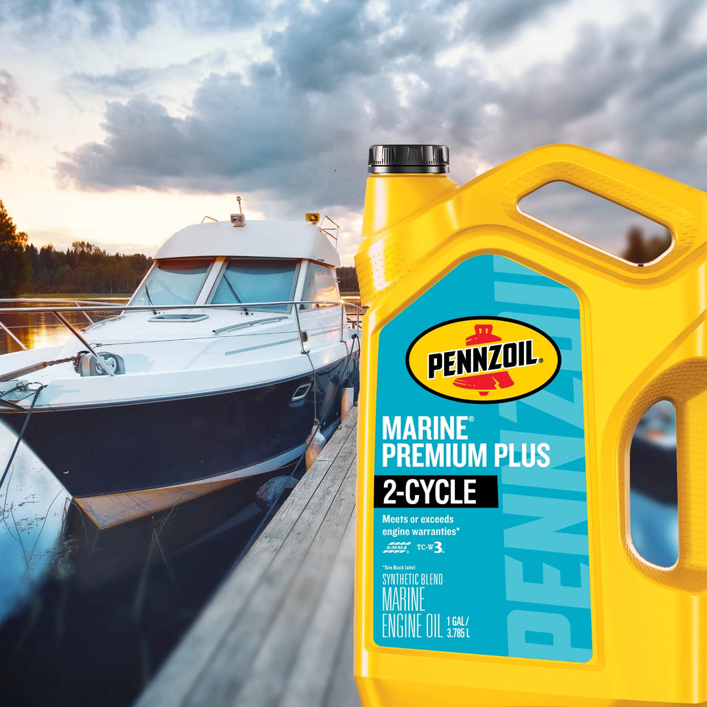 2-Cycle Synthetic Blend Boat Motor Oil, 1 Gallon G9069