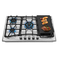 30 inch 5 Burner Propane Gas Cooktop V61732