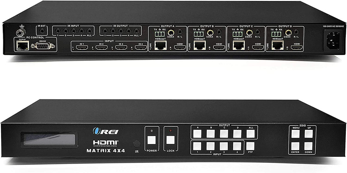 8X8 4K HDMI Matrix Switcher Extender J5877