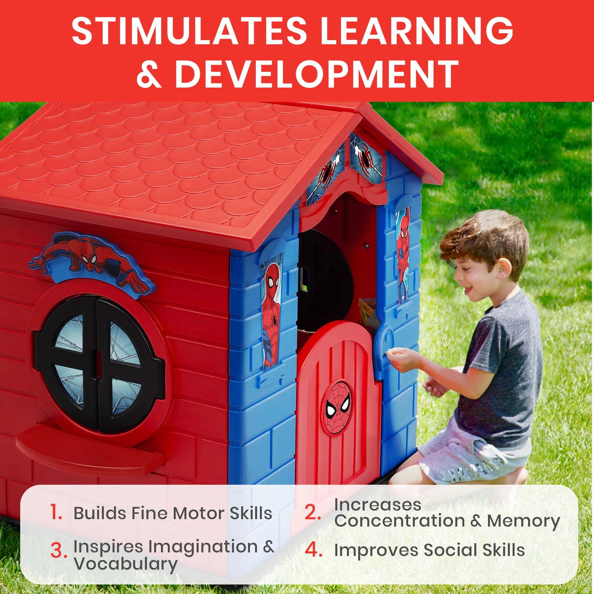 Plastic Indoor/Outdoor Playhouse Y52821