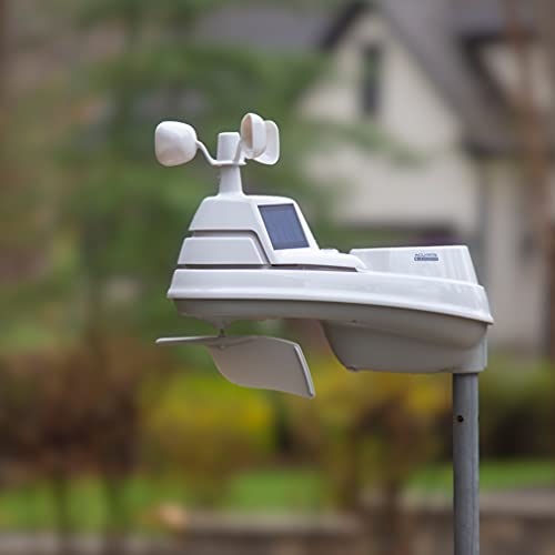 5-in-1 Home Weather Station with Wi-Fi, Black U7631