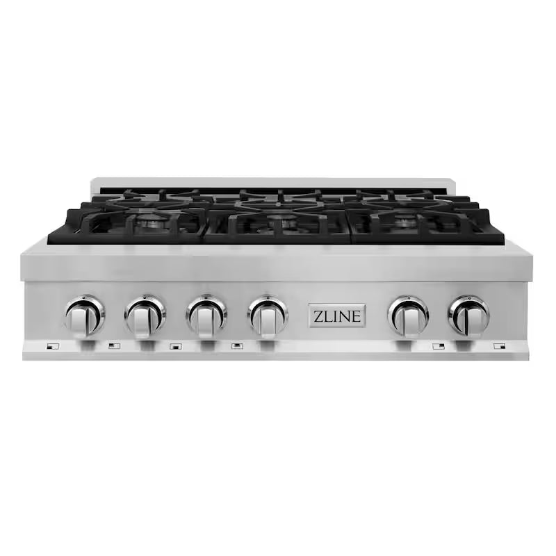 6 Burner Gas Cooktop with Griddle P72335