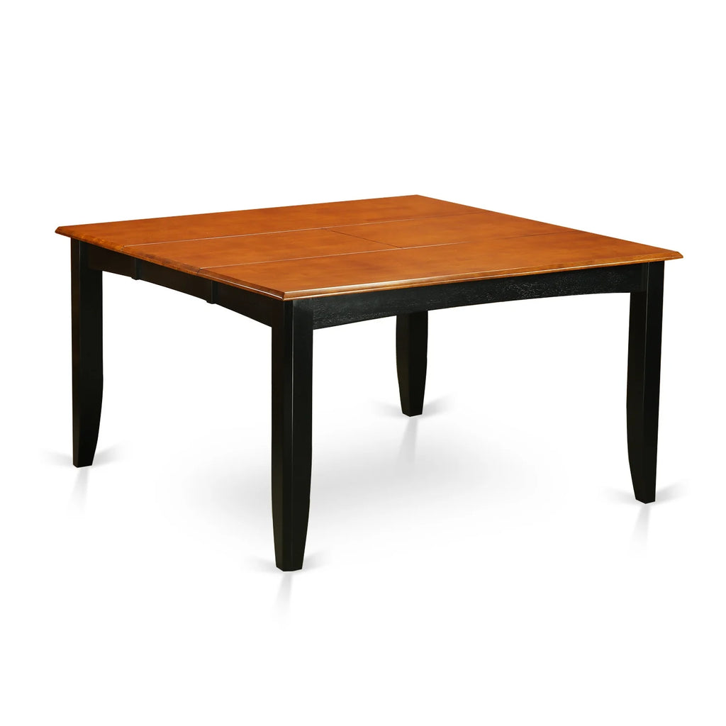 9 Pc Kitchen Table Set with Dining Table and 8 Wood Seat Chairs N6696