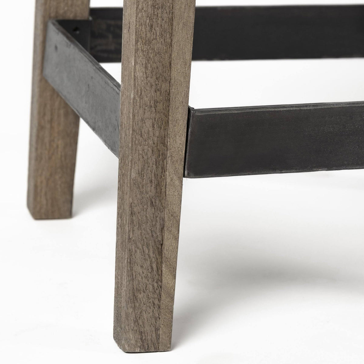 Brown Wood Stool K27886