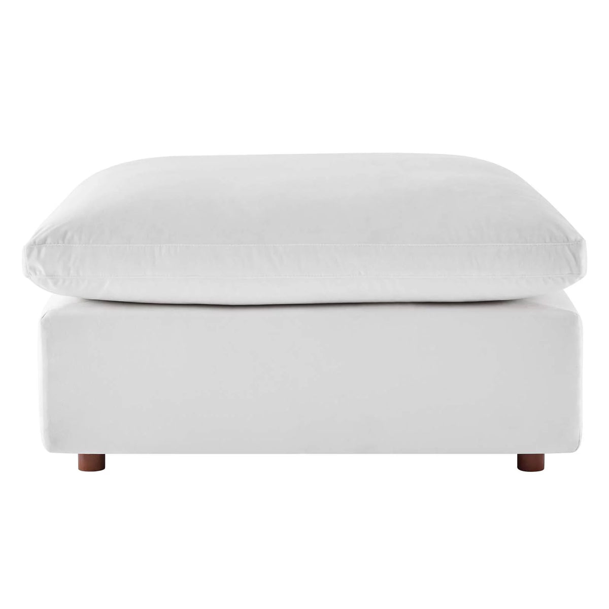 White Velvet Sectional Sofa Set P545530