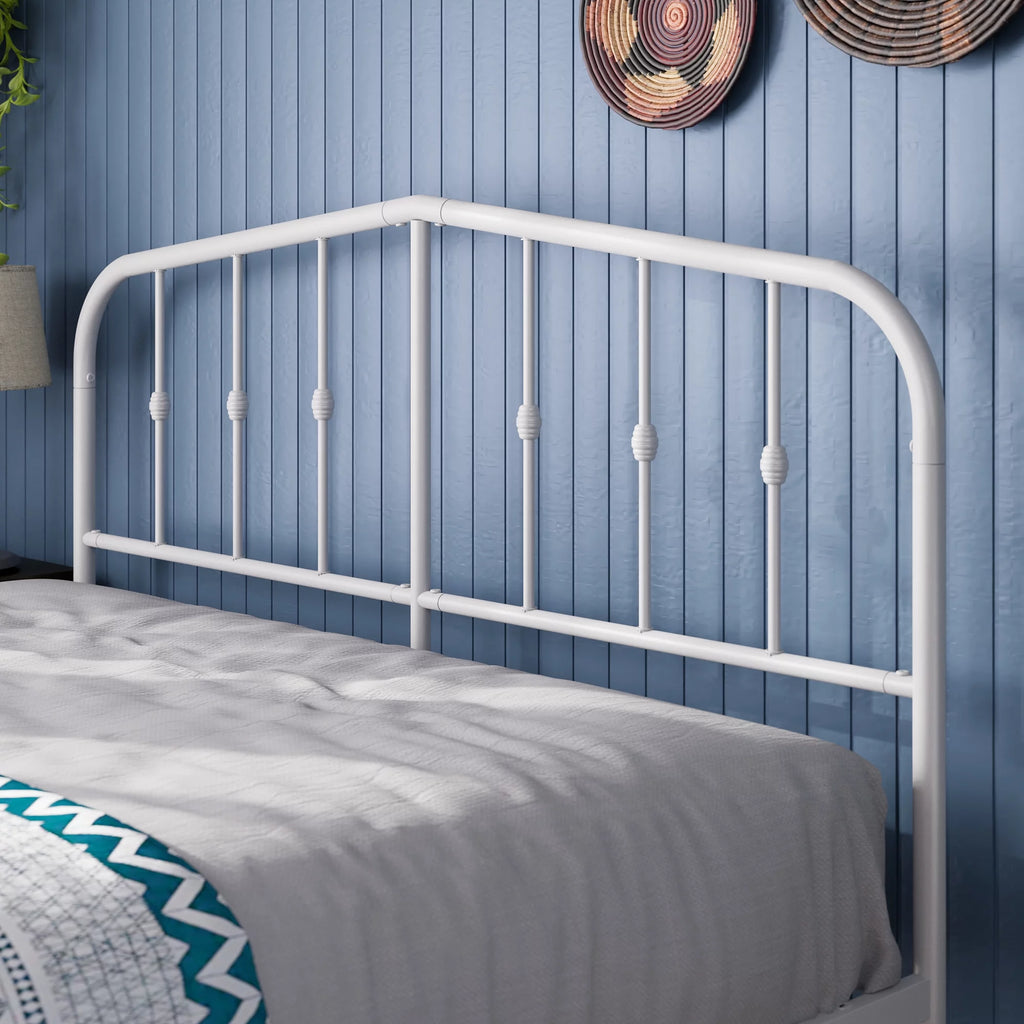 Black Queen Metal Platform Bed Frame W4241