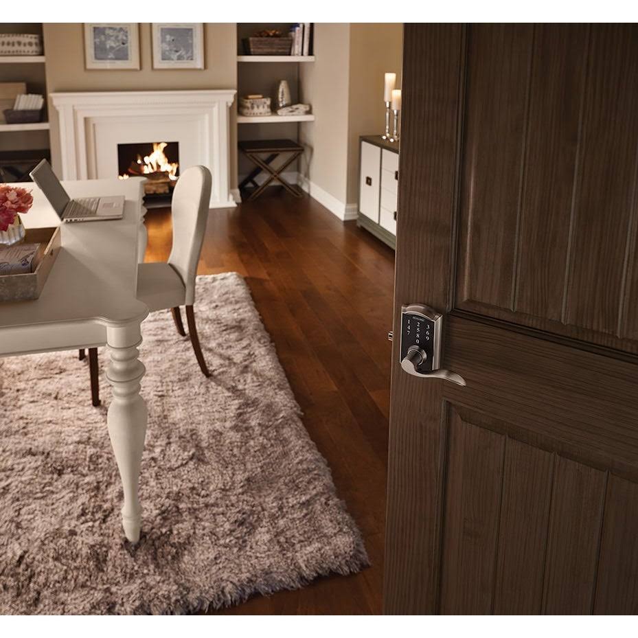 Bright Chrome Touch Lock with Accent Lever Z636073