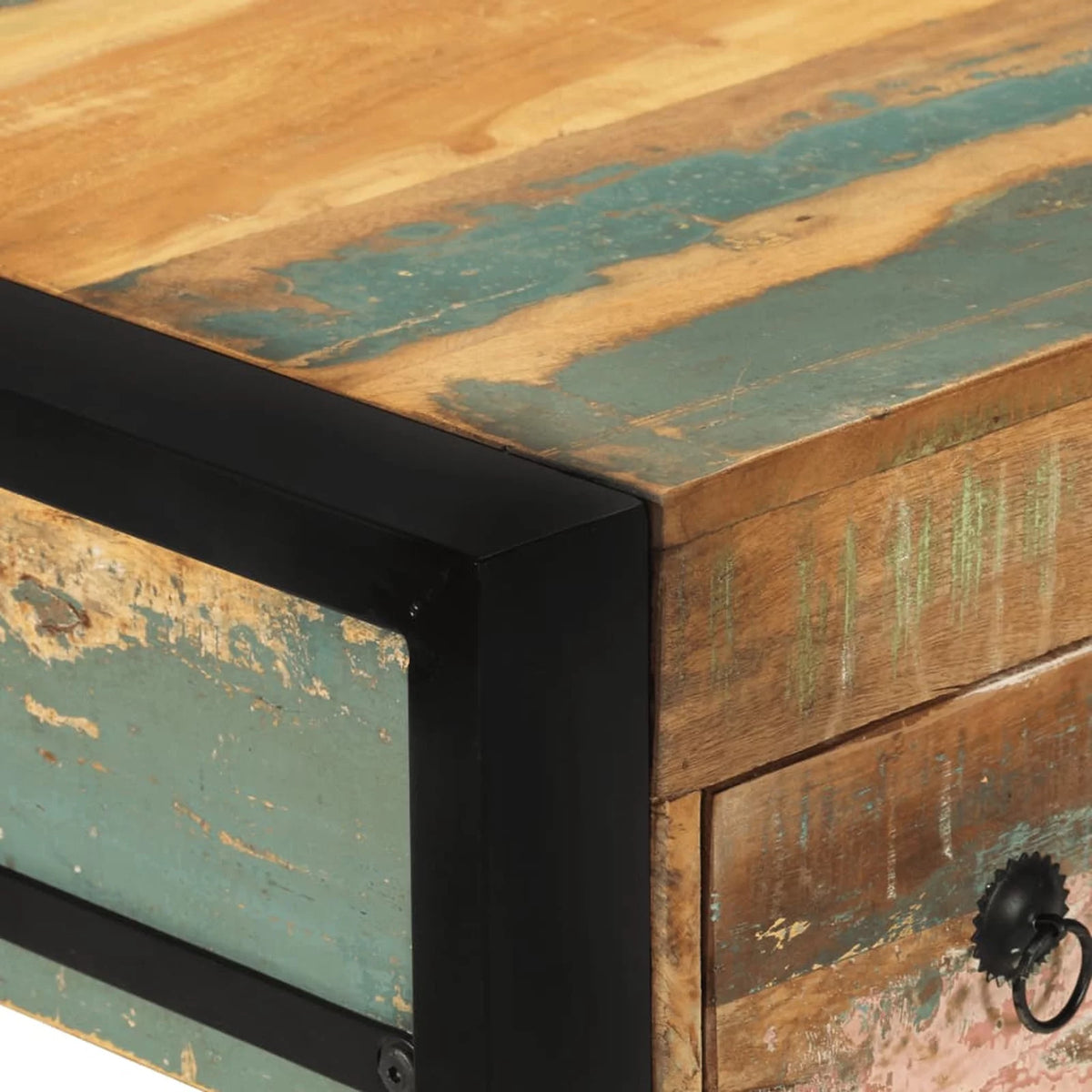 Solid Reclaimed Wood Desk G7564