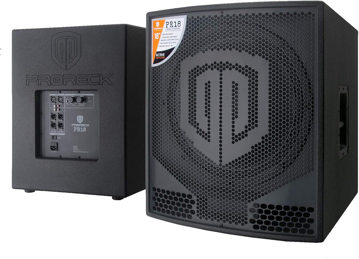 18 inch 2000W Powered PA Subwoofer J4535